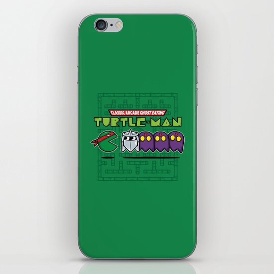 Hero in a Pac-Shell (Raph) iPhone Skin