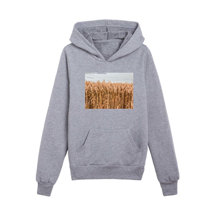 corn field Kids Pullover Hoodie