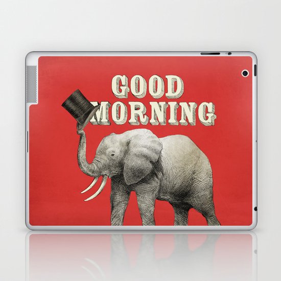 Good Morning Laptop & iPad Skin