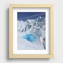 Glacial Water Recessed Framed Print