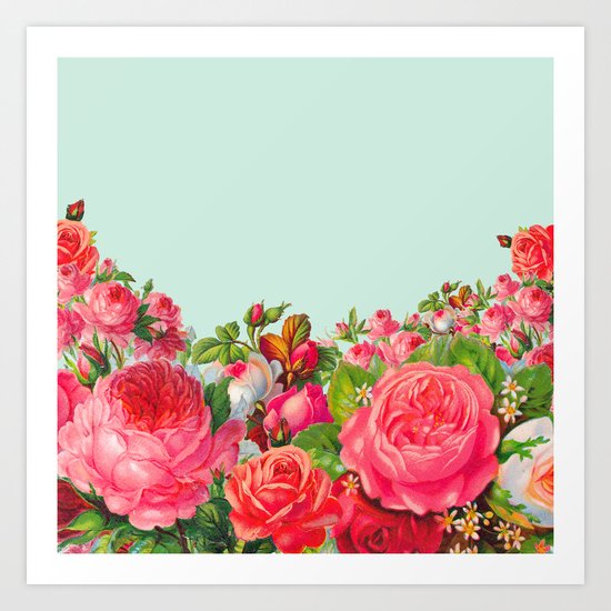 BOLDEST FLORAL Art Print
