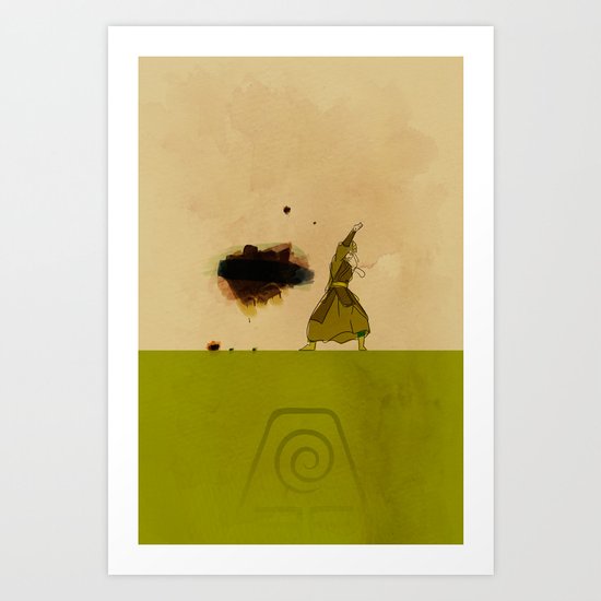 Avatar Kyoshi Art Print