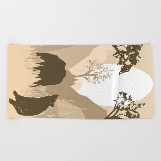 My Nature Collection No. 63 Beach Towel