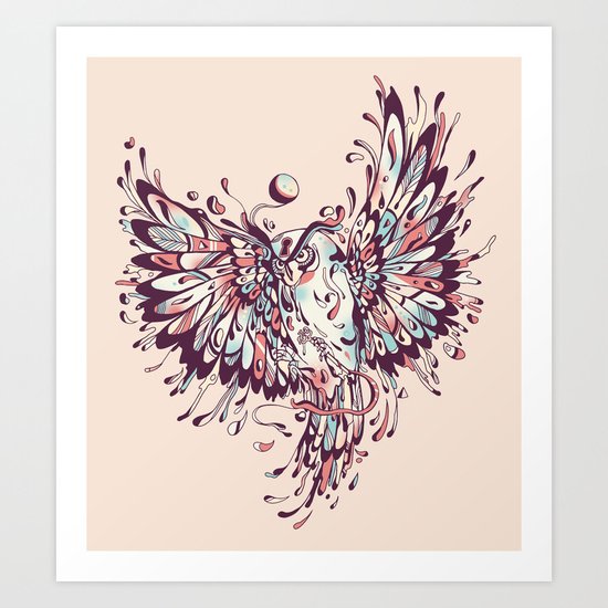 The Wisdoms and Wonderings of a Wide-Eyed Wanderer Art Print