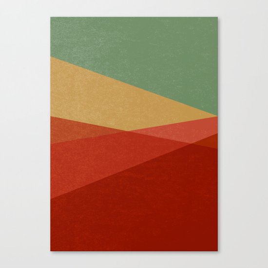 Stripe IX Modern Century Canvas Print