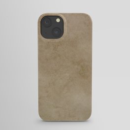 Old coffee brown grey iPhone Case