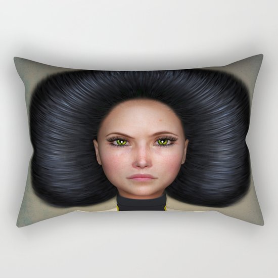 Queen of Spades Rectangular Pillow