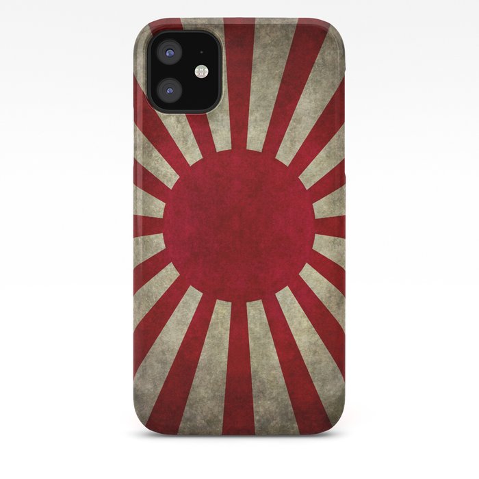 Imperial Japanese Army Ensign Flag Vintage Retro Version Iphone