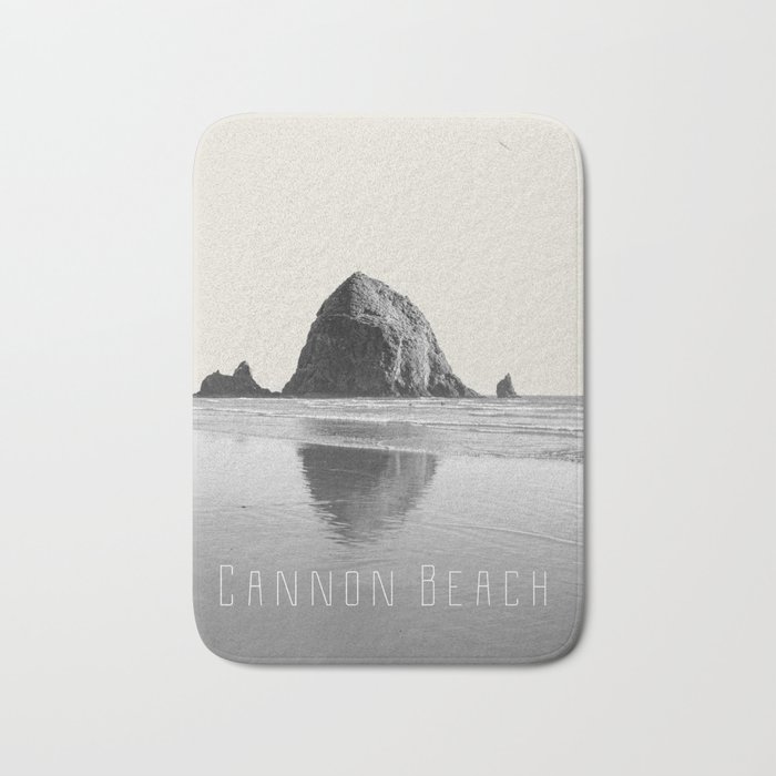 Cannon Beach Oregon | Minimalist  Bath Mat