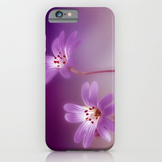 Purple Stitches iPhone & iPod Case