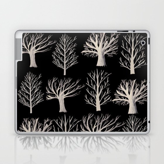 Monochrome Forest Laptop & iPad Skin
