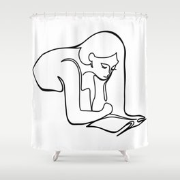 Book Lover Shower Curtain