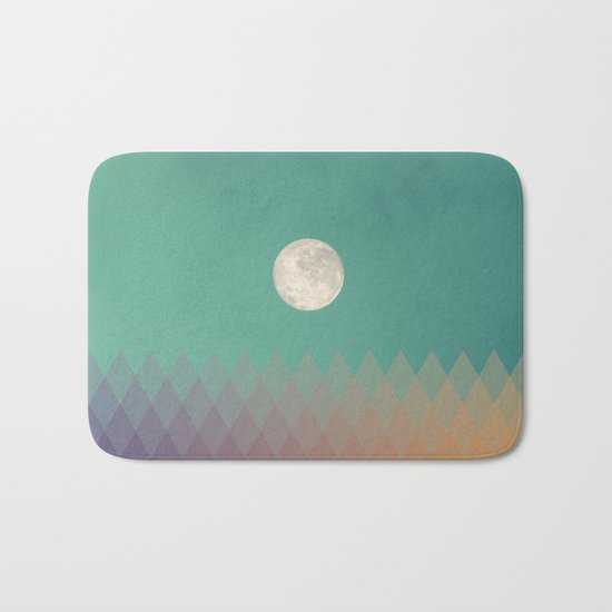 Blue Moon Bath Mat