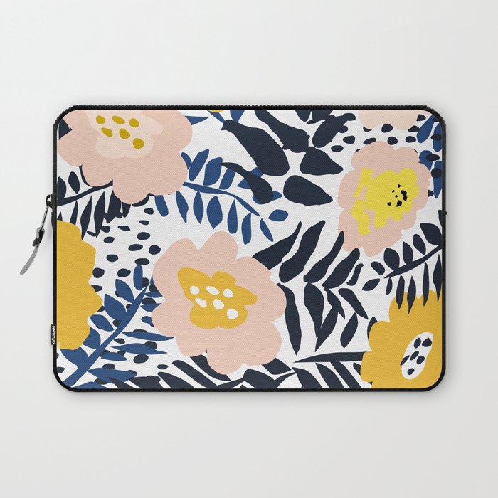 Outdoor: florals matching to design for a happy life Laptop Sleeve