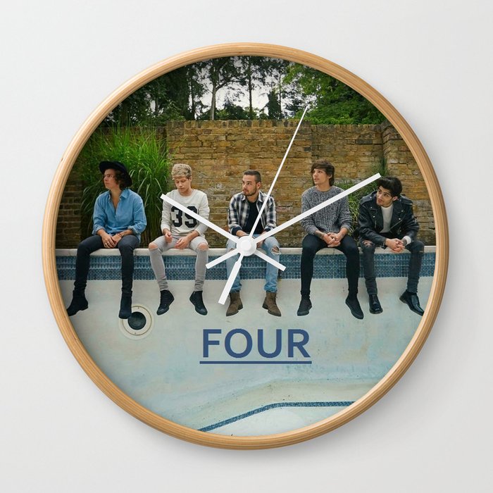 FOUR Wall Clock