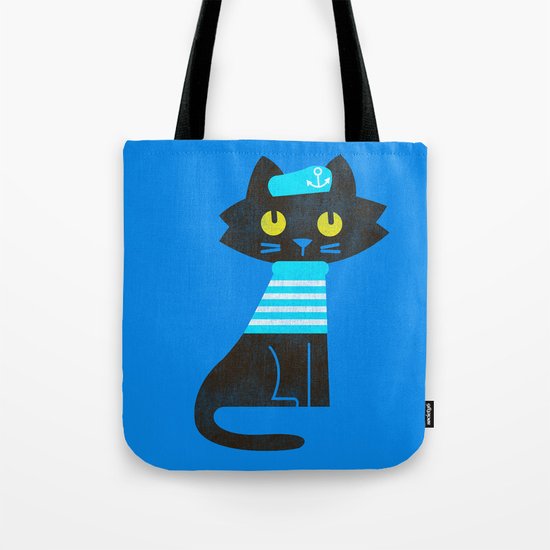 Fitz - Sailor cat Tote Bag