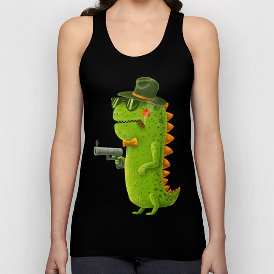 Dino bandito Unisex Tank Top