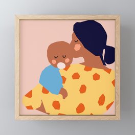 Motherly Love Framed Mini Art Print