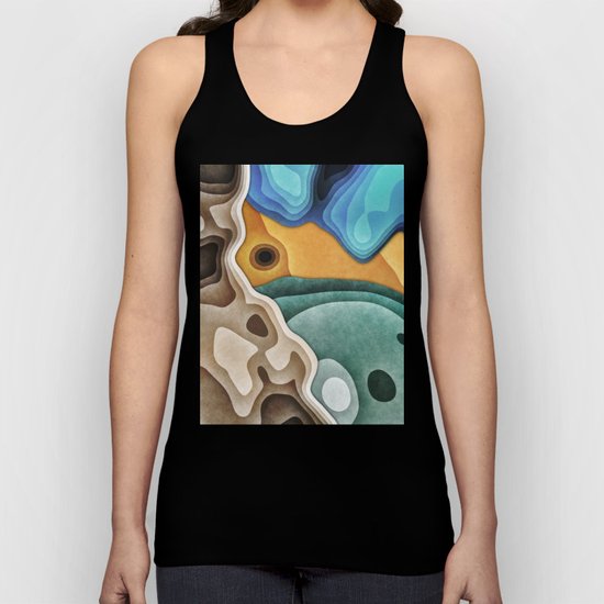 Landscape of Layers Unisex Tank Top