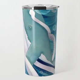 Squid and the whale Travel Mug