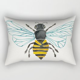 Honey Bee Rectangular Pillow