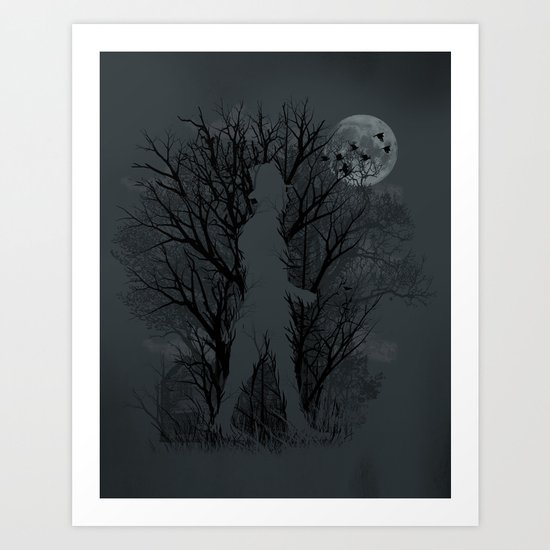 Child's of Nature Art Print