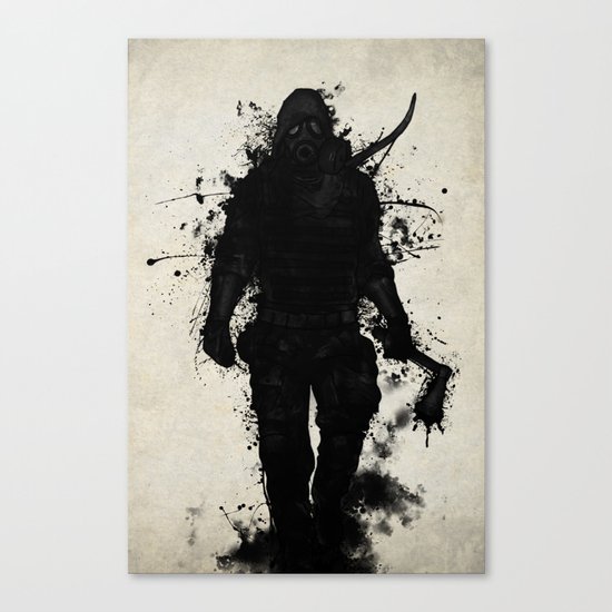 Apocalypse Hunter Canvas Print