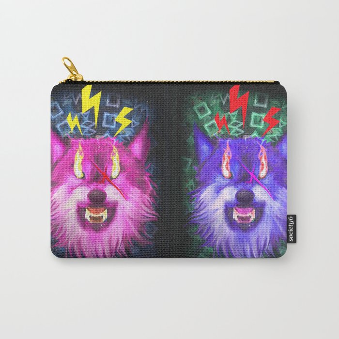 Eye Of The Wolf Carry-All Pouch