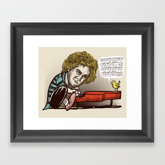 Play it by ear Framed Art Print
