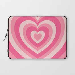 Hypnotic Pink Hearts Laptop Sleeve
