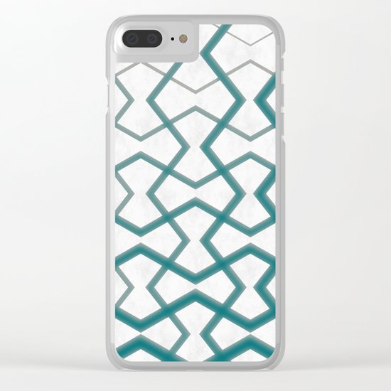 Biscay Bay Under Marble Tiles Clear iPhone Case