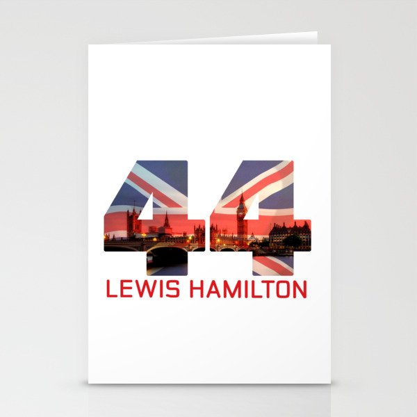 Lewis Hamilton Stationery Cards