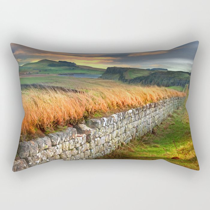 Hadrian's Wall Rectangular Pillow