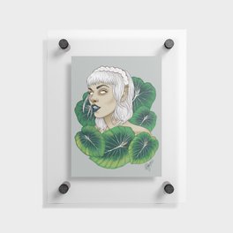 The Leaf Elf Floating Acrylic Print