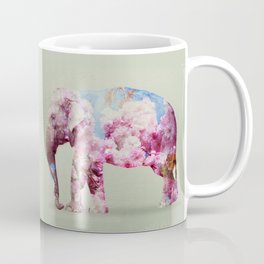Cherry blossom Elephant Coffee Mug