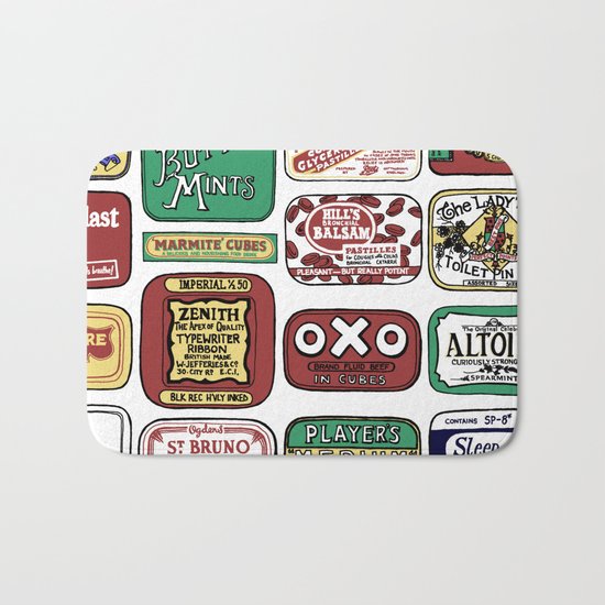 Tins Bath Mat