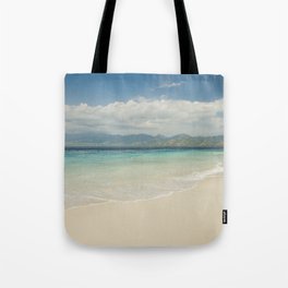 Gili meno island beach Tote Bag