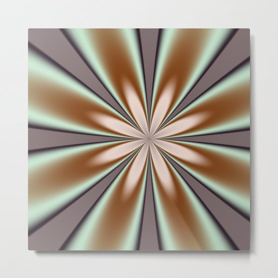 Fractal Pinch in BMAP03 Metal Print