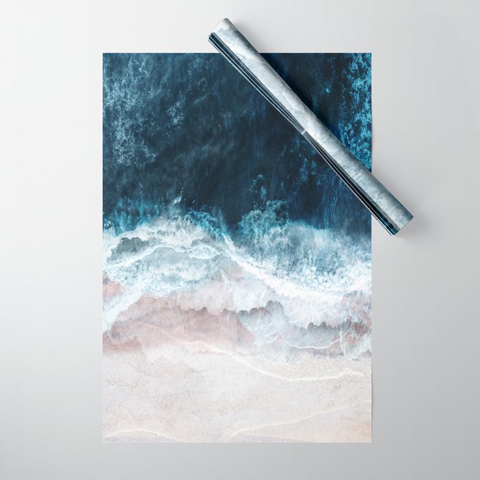Blue Sea II Wrapping Paper