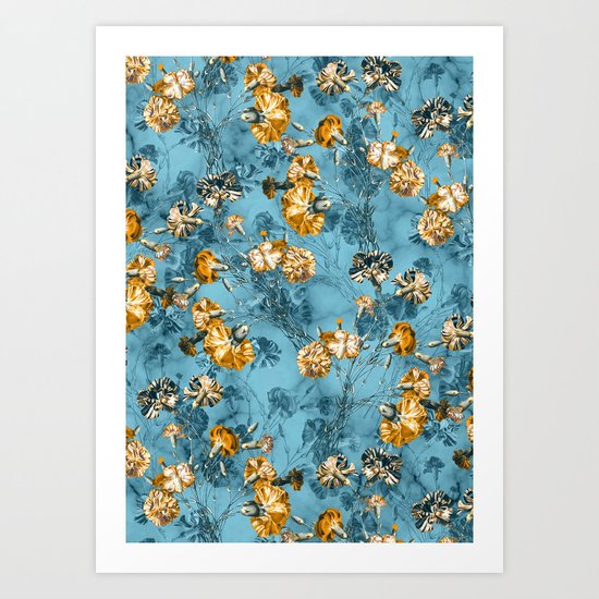 VINTAGE GARDEN IV Art Print