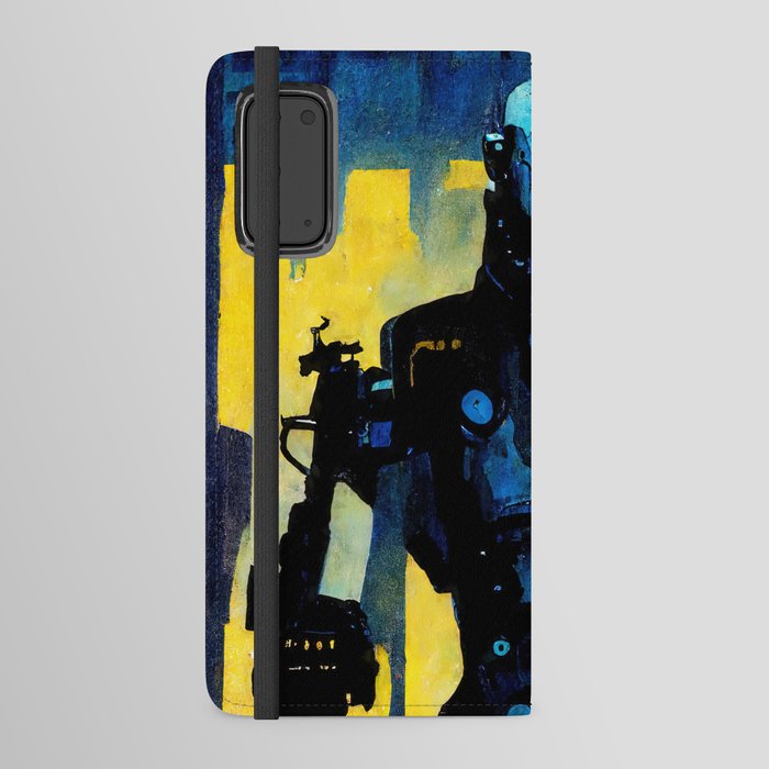 Robots among us Android Wallet Case
