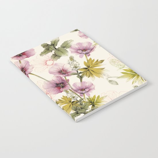 Geranium & Gardenmint Notebook