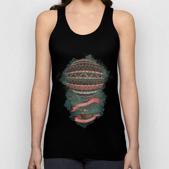have love, will travel Unisex Tank Top