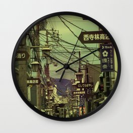 Wired City Wall Clock