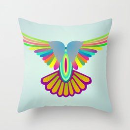 Wings Let's Fly! Throw Pillow