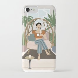 chilling time iPhone Case
