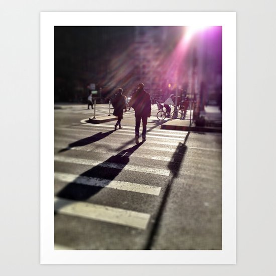 Keep Moving Art Print