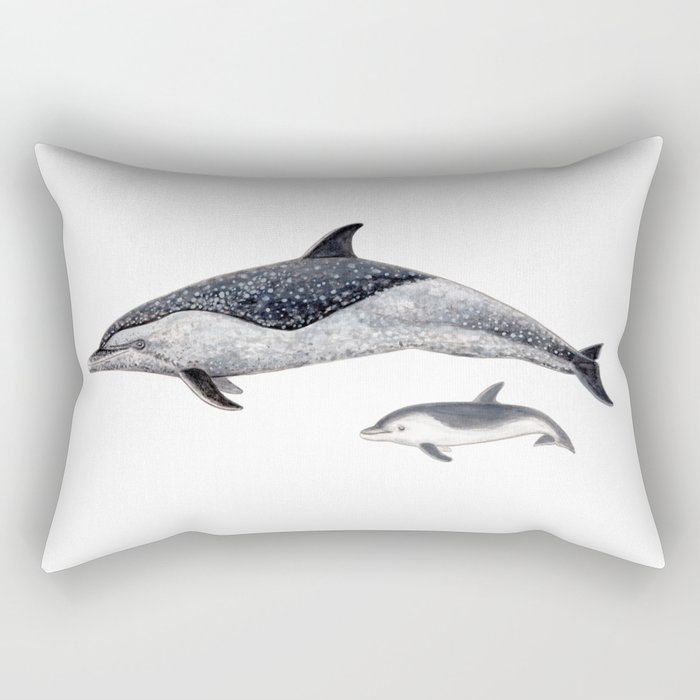 Pantropical spotted dolphin Rectangular Pillow