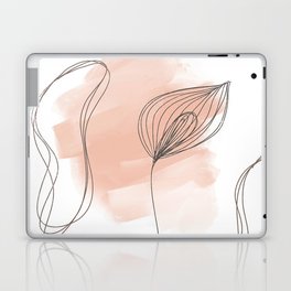 Tender but Tough - Minimal Abstract Painting Laptop Skin