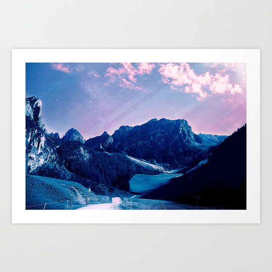 Mountain Magic Art Print